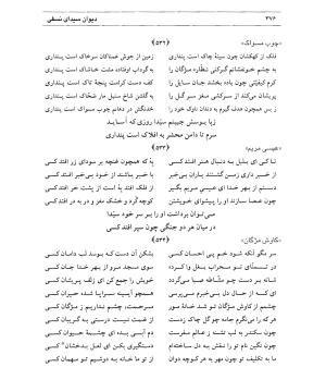 دیوان سیدای نسفی به تصحیح و تعلیق حسن رهبری - میر عابد سیدای نسفی - تصویر ۳۸۰