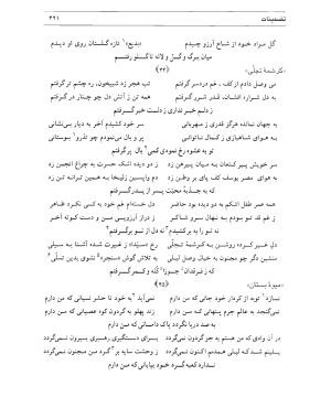 دیوان سیدای نسفی به تصحیح و تعلیق حسن رهبری - میر عابد سیدای نسفی - تصویر ۴۲۵