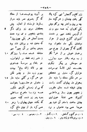 گرشاسب نامه (از روی نسخه های قدیم کتابخانه های ایران و اروپا) به اهتمام حبیب یغمایی - حکیم ابونصر علی بن احمد اسدی طوسی - تصویر ۲۸۳