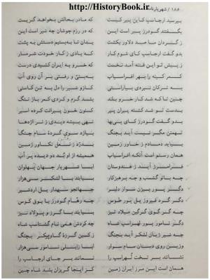 شهریارنامه عثمان مختاری غزنوی به کوشش دکتر غلامحسین بیگدلی - تصویر ۲۰۶