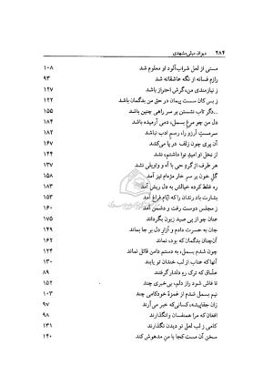 دیوان میلی مشهدی به تصحیح محمد قهرمان - تصویر ۲۸۱