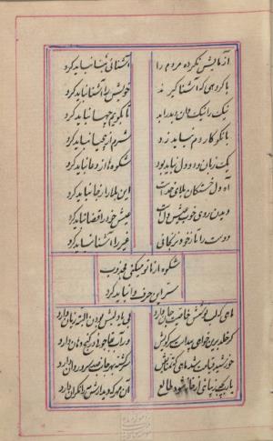 دیوان محمد بن محمدرضا مجذوب تبریزی شماره ثبت ۵۰۰۹ - تصویر ۷