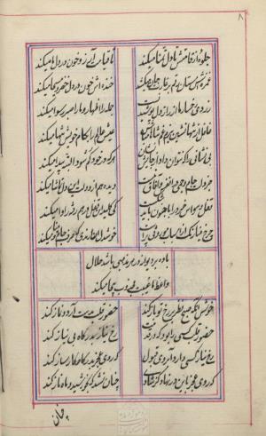 دیوان محمد بن محمدرضا مجذوب تبریزی شماره ثبت ۵۰۰۹ - تصویر ۱۲