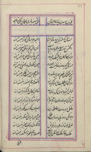 دیوان محمد بن محمدرضا مجذوب تبریزی شماره ثبت ۵۰۰۹ - تصویر ۴۶