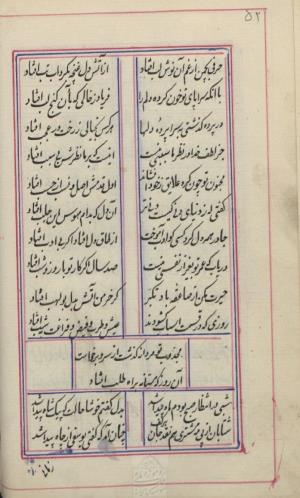 دیوان محمد بن محمدرضا مجذوب تبریزی شماره ثبت ۵۰۰۹ - تصویر ۵۶