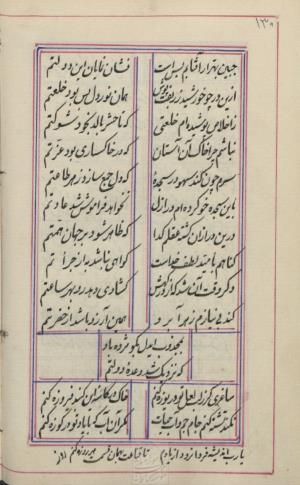 دیوان محمد بن محمدرضا مجذوب تبریزی کتابخانهٔ ملی ملک به شماره ثبت ۵۰۰۹ - تصویر ۱۳۴