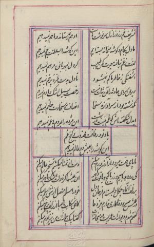 دیوان محمد بن محمدرضا مجذوب تبریزی کتابخانهٔ ملی ملک به شماره ثبت ۵۰۰۹ - تصویر ۱۴۳