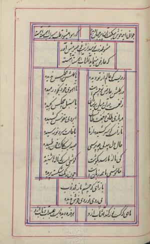 دیوان محمد بن محمدرضا مجذوب تبریزی کتابخانهٔ ملی ملک به شماره ثبت ۵۰۰۹ - تصویر ۱۷۷