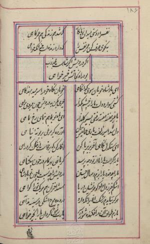 دیوان محمد بن محمدرضا مجذوب تبریزی کتابخانهٔ ملی ملک به شماره ثبت ۵۰۰۹ - تصویر ۱۹۰