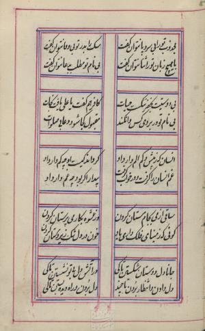 دیوان محمد بن محمدرضا مجذوب تبریزی کتابخانهٔ ملی ملک به شماره ثبت ۵۰۰۹ - تصویر ۲۶۱