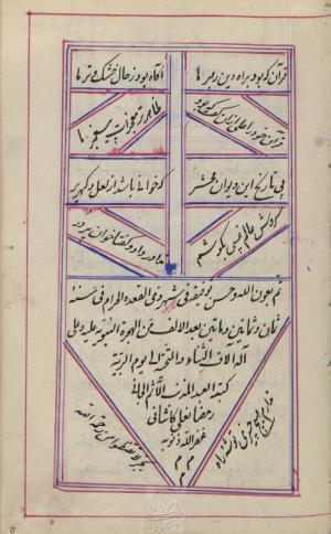 دیوان محمد بن محمدرضا مجذوب تبریزی کتابخانهٔ ملی ملک به شماره ثبت ۵۰۰۹ - تصویر ۲۶۳