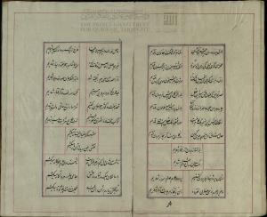 دیوان ساغر کنگاوری، دست‌‌نویس شمارهٔ ۶۰۲۷ کتابخانۀ دانشگاه تهران، نستعلیق، بی کا، کتابت ۱۲۶۸ ه‌ق، ۱۰۹گ، ۱۱س - تصویر ۶۳