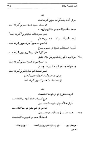 دیوان جامی ـ ج ۱ (فاتحة الشباب) - نور الدین عبدالرحمان جامی - تصویر ۳۰۷