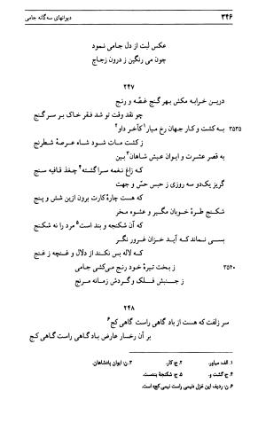دیوان جامی ـ ج ۱ (فاتحة الشباب) - نور الدین عبدالرحمان جامی - تصویر ۳۴۶