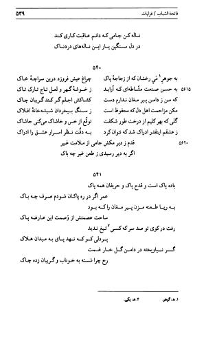 دیوان جامی ـ ج ۱ (فاتحة الشباب) - نور الدین عبدالرحمان جامی - تصویر ۵۳۹