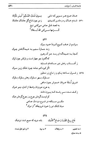 دیوان جامی ـ ج ۱ (فاتحة الشباب) - نور الدین عبدالرحمان جامی - تصویر ۵۴۱