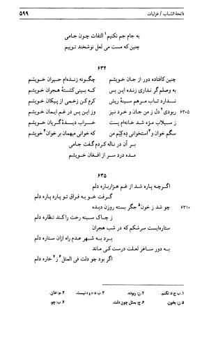 دیوان جامی ـ ج ۱ (فاتحة الشباب) - نور الدین عبدالرحمان جامی - تصویر ۵۹۹
