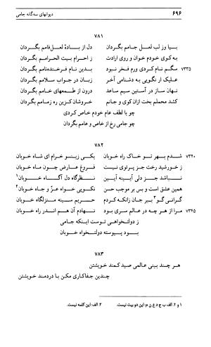 دیوان جامی ـ ج ۱ (فاتحة الشباب) - نور الدین عبدالرحمان جامی - تصویر ۶۹۶