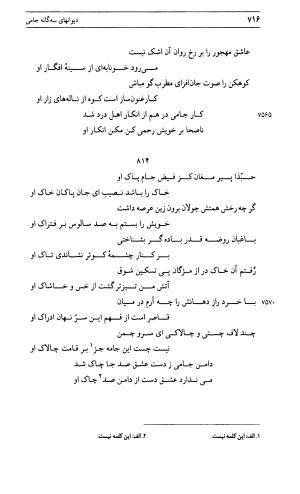 دیوان جامی ـ ج ۱ (فاتحة الشباب) - نور الدین عبدالرحمان جامی - تصویر ۷۱۶