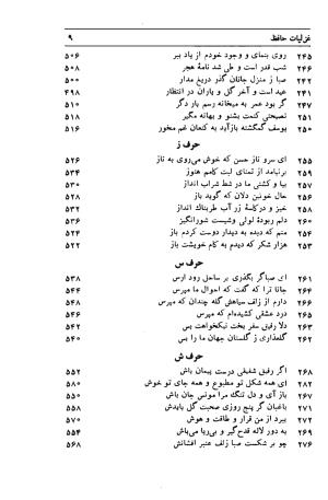 دیوان حافظ به توضیح و تصحیح پرویز ناتل خانلری - ج ۱ (غزلیات) - شمس الدین محمد حافظ - تصویر ۱۱