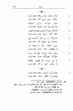 دیوان فارسی فضولی به کوشش حسیبه مازی اوغلی - محمد بن سلیمان فضولی - تصویر ۲۹۸